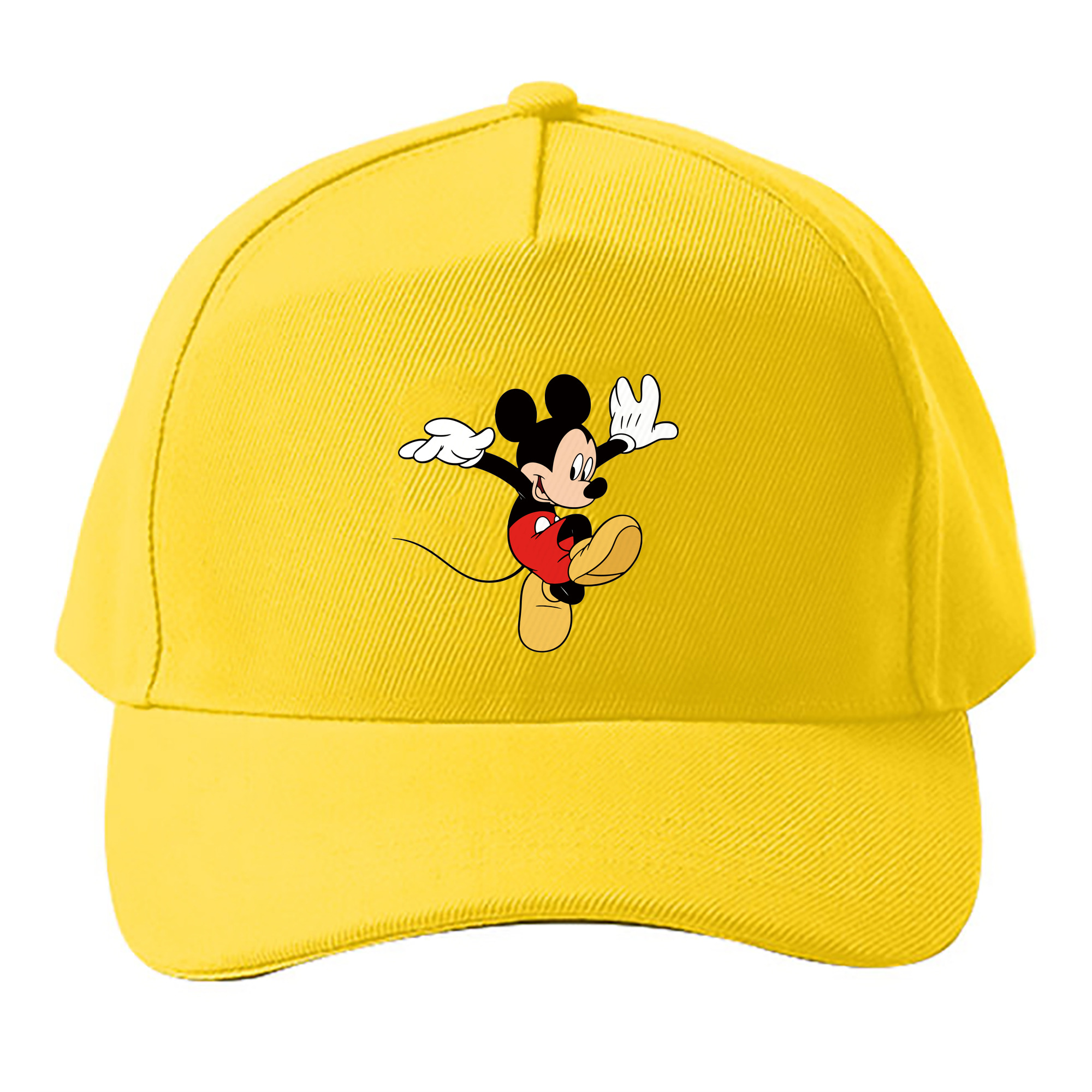 （画像用） ミッキーマウス Mickey Mouse ベースボールキャップ 綿100％ 男女兼用 帽子 スポーツ